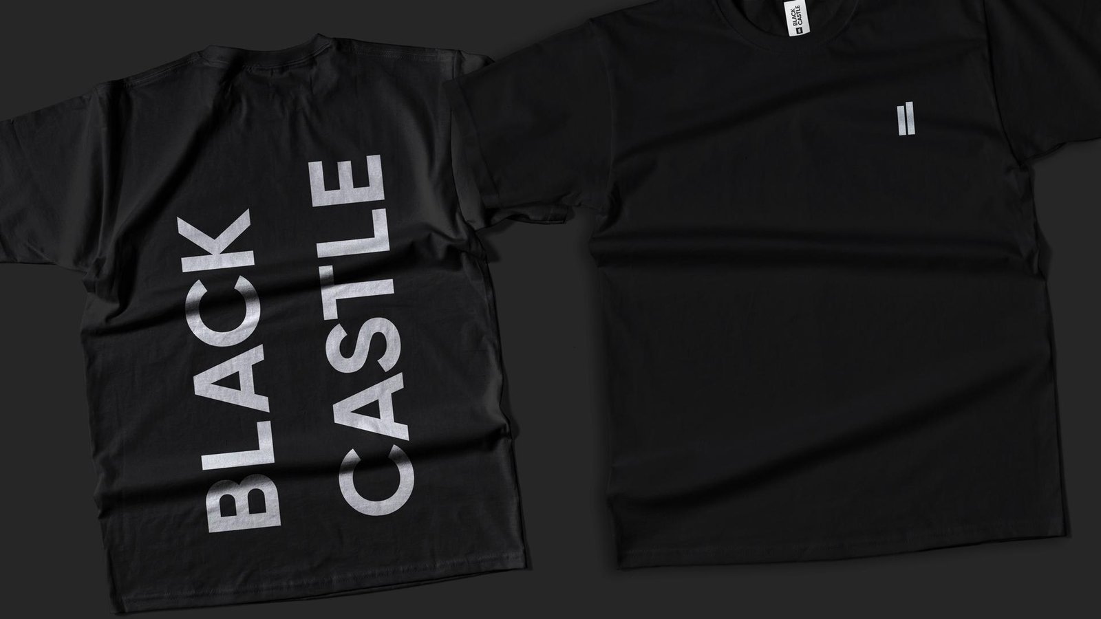 Black Castle mockup t shirt Cooperativa Digital
